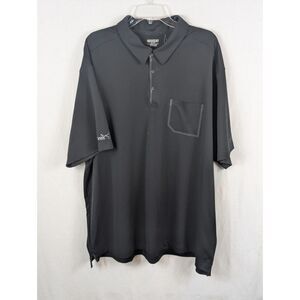 NWT OGIO Fuse Polo Shirt Black Men's Size 4XL / XXXXL